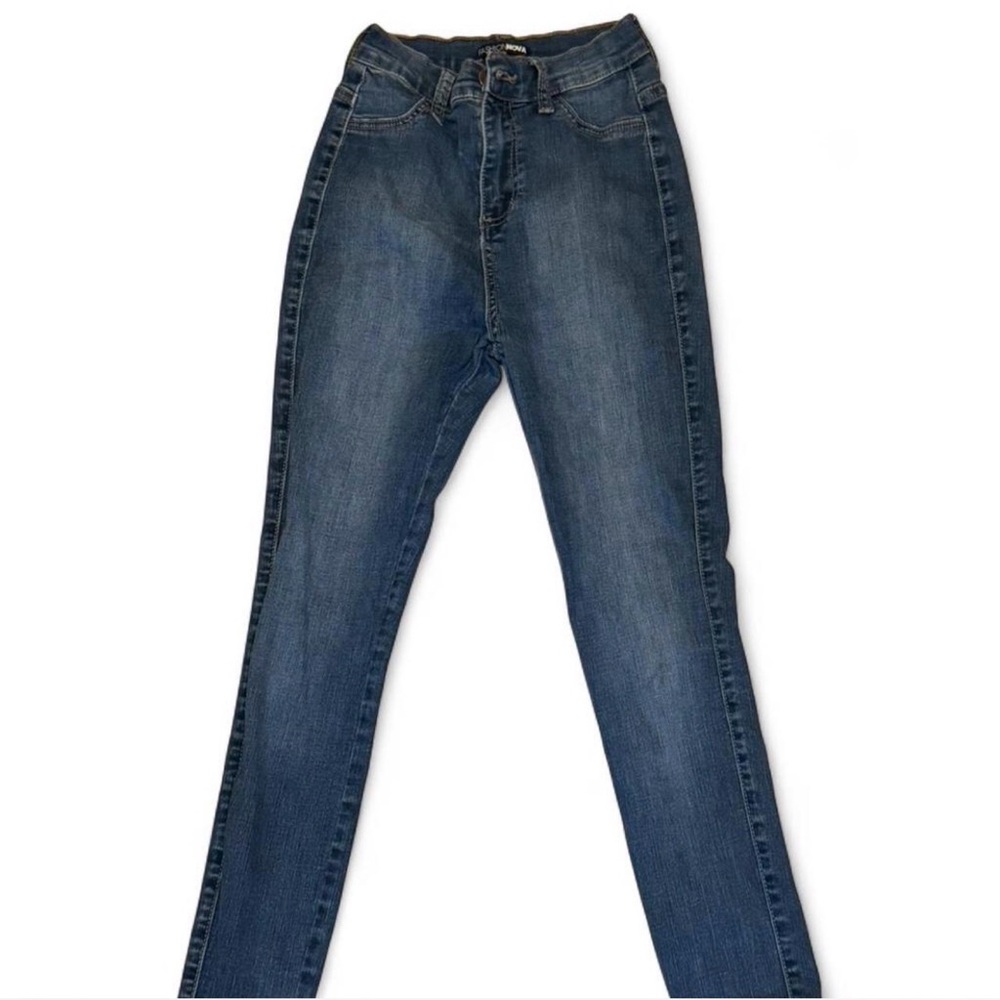 Fashion Nova High Rise Blue Jeans